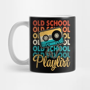 Old School Playlist T shirt For Women Mug